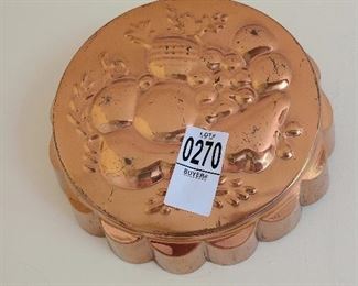 Lot #270 - Embossed Decorative Pan - $10