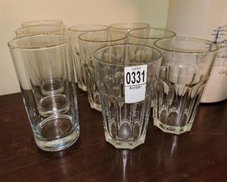 Lot #331 - Glassware - $10