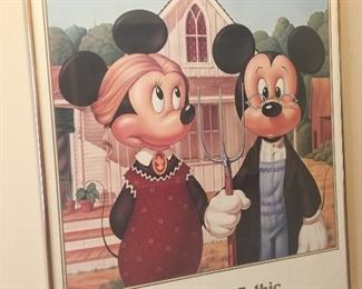 We have Disney decor and collectibles