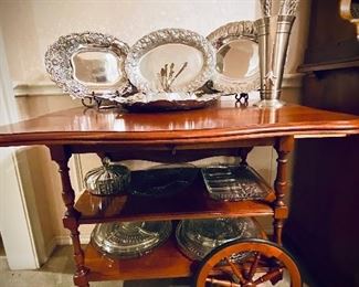 VINTAGE BEVERAGE CART