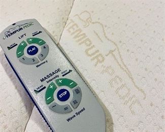 BRAND NEW QUEEN TEMPURPEDIC- THIS ONE DOES IT ALL. ADJUSTABLE POSITIONING, AND MASSAGE... YES,. MASSAGE. INCREDIBLE COMFORT AND AN AMAZING DEAL. YOU WILL NEVER FEEL BETTER!