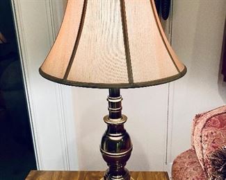 Light it up. Brass table lamps X4