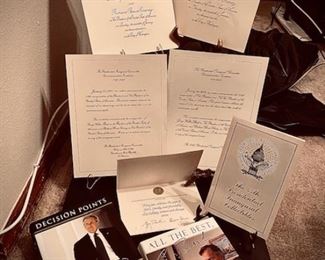 Lots of important President Bush stuff