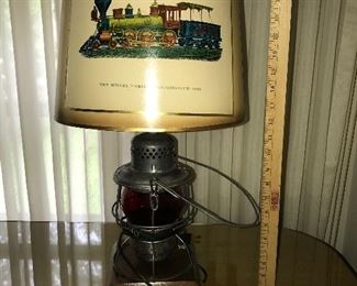 Lantern Train Lamp $36.00  (pick up only)