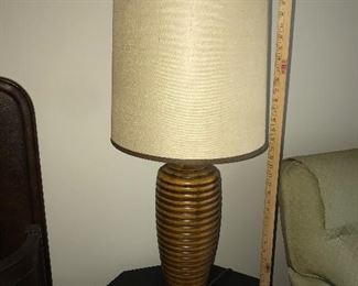 Wood base lamp $26.00  (pick up only)