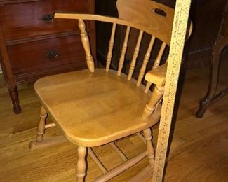 Rocking chair $40.00  (pick up only)