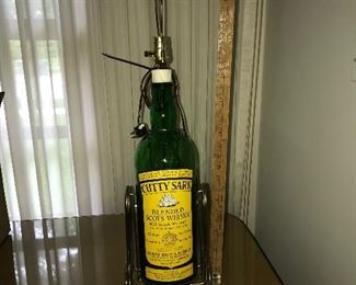 Cutty Sark Lamp $20.00 (pick up only)