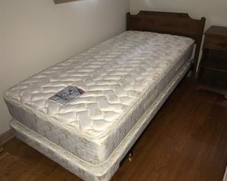 Twin Bed with Ethan Allen Headboard $75.00 (pick up only)