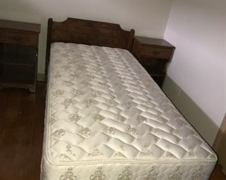 Twin bed with Ethan Allen headboard $75.00 (pick up only)
