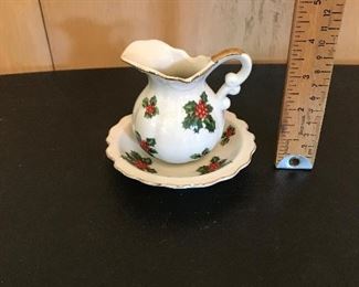 Lenox small pitcher with tray $6.00