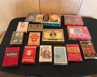 All decks of cards $15.00