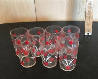 Set of 5 glasses $24. 