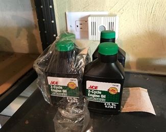 Ace two cycle oil new $8.00 for the 4 (pick up only)