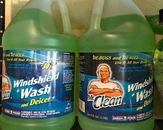 Mr Clean Windshield Wash, both $4.00 (pick up only)