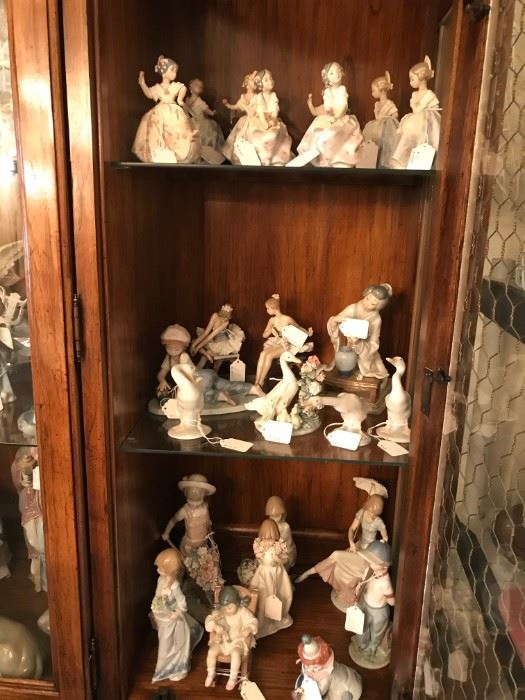 Large collection of Lladro