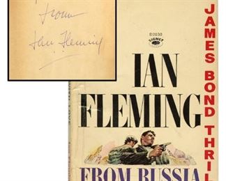 Ian Fleming inscription 