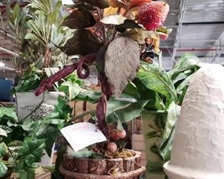 Assorted floral decor