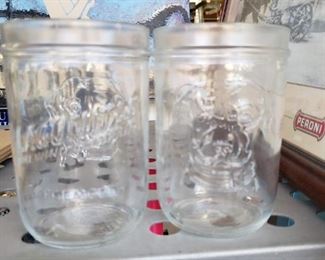 The Lagunitas brewing Co. 16.oz large mouth jars with dog logo