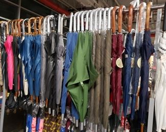 Assorted NOS designer umbrellas