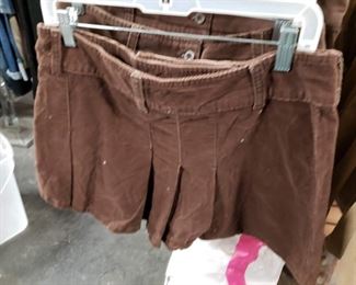 Old Navy corduroy skirts tan & brown size 1 to 20