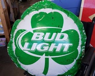 Bud Light St. Patrick's Day inflatable 