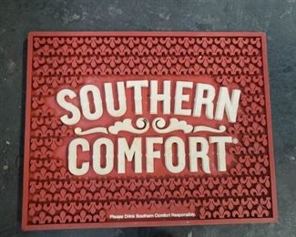 Southern Comfort rubber bar mat