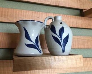 Blue Floral Pottery https://ctbids.com/#!/description/share/358503