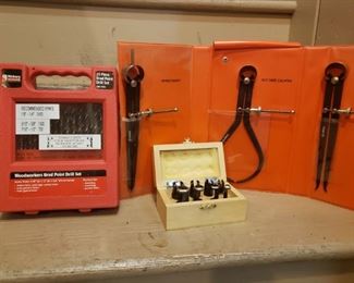 Calipers, Dividers, Brad Point Drill Set, and Cutters https://ctbids.com/#!/description/share/359923