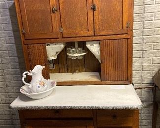 Hoosier baker's cabinet