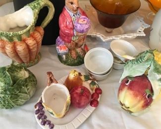 Spring/ Easter serving pieces