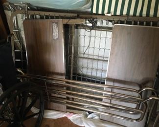 Adjustable Hospital Bed & Mattress ( looks new)