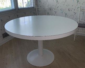 Photo Inv #55 -  White Circular Table 