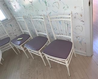Photo Inv #56 -  White Chairs $125 ALL