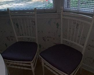 Photo Inv #56 -  White Chairs $125 ALL