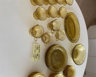 Photo Inv #57 -  Amber Dishes $100