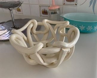 Photo Inv #66 - Ceramic Bread Basket - $8