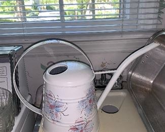 Photo Inv #95  - Water Can - Floral - "Gloria" on the back $4