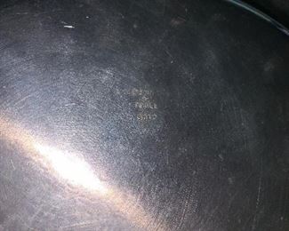 Photo Inv #105 - "Old English" by Poole - Silver-plate platter - $10 - Mark 