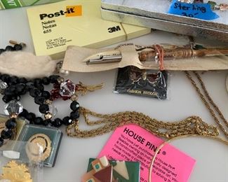 Photo Inv #125- Misc Jewelry - Make and offer unless otherwise marked 