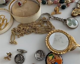 Photo Inv #129- Misc Jewelry - Make and offer unless otherwise marked 