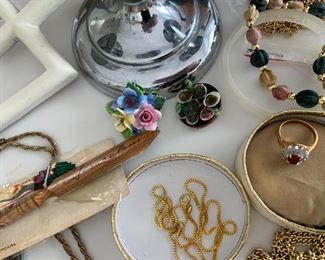 Photo Inv #131- Misc Jewelry - Make and offer unless otherwise marked 