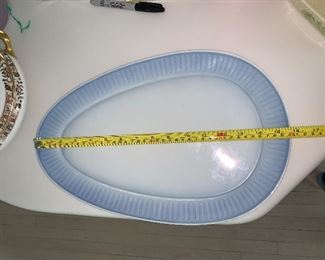 Photo Inv #137  Copenhagen Blue Platter - $10 
