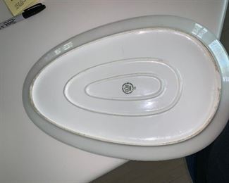 Photo Inv #137  Blue Platter - $15 - Mark 