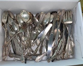 Photo Inv #153 / Assorted Lot of Silver Plate - $40 ALL 