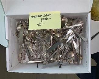Photo Inv #153 / Assorted Lot of Silver Plate - $40 ALL 