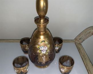 Photo Inv #174  Italian Cordial Set - $15 