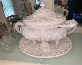 Photo Inv #205 - Soup Tureen and Platter - $30 ALL 