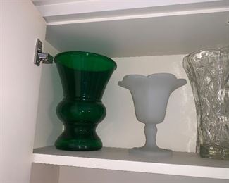 Photo Inv #228 - Misc Vases -   Green Vase Sold 