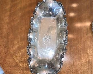Photo Inv #242- Sterling Oval Platter 