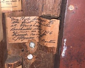 Photo Inv #247-Clock - $750. 